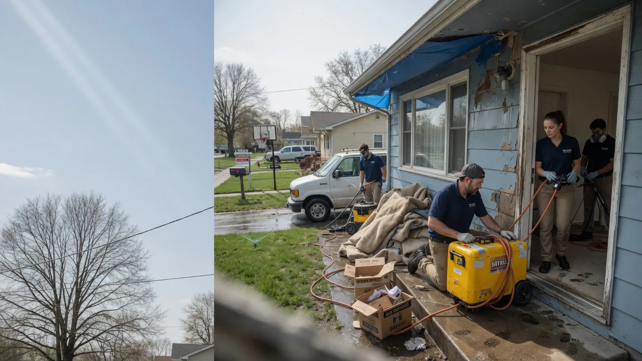 Basement Flood Cleanup in Green Road, KY near me